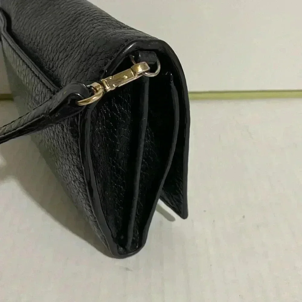 Kate spade Black pebbled leather crossbody handbag